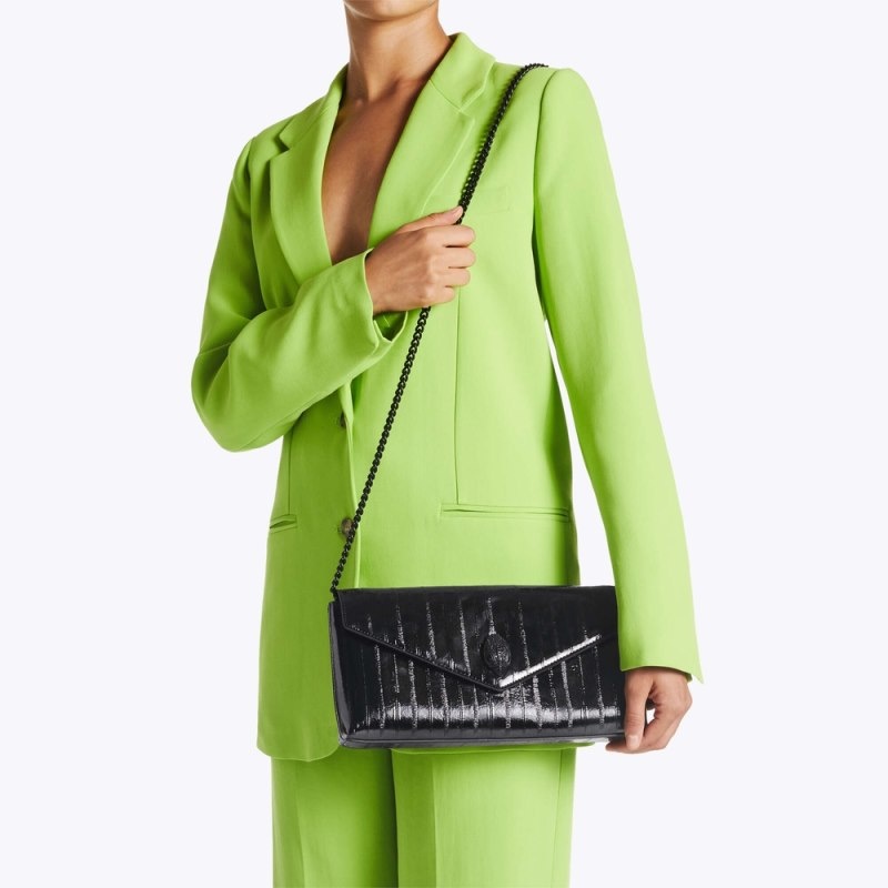 Kurt Geiger Shoreditch Envelope Negrii | KFCU3090