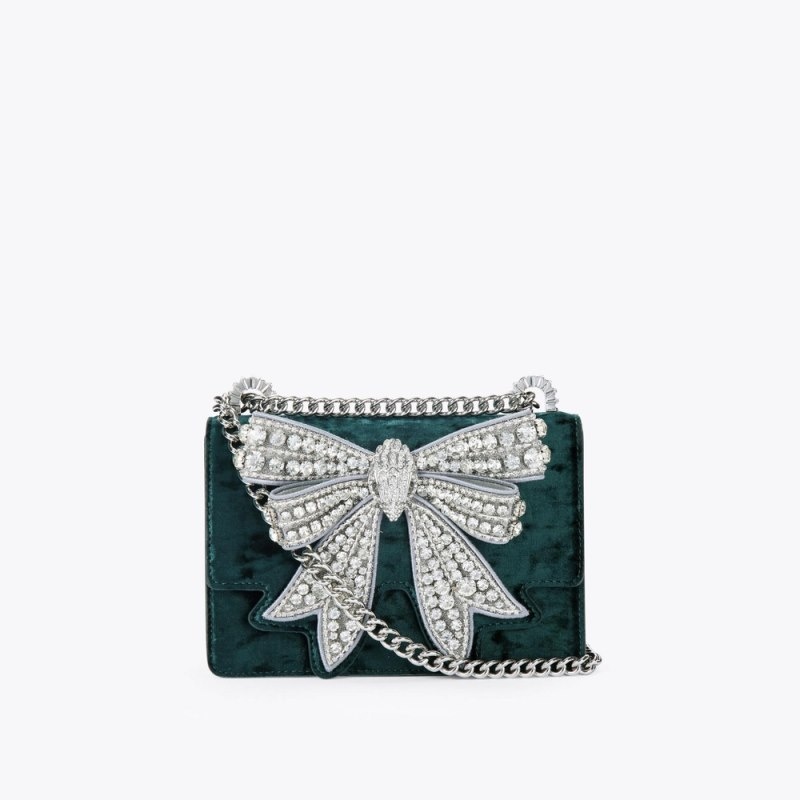 Kurt Geiger Small Bow Shoreditch Turcoaz | EVZR7538