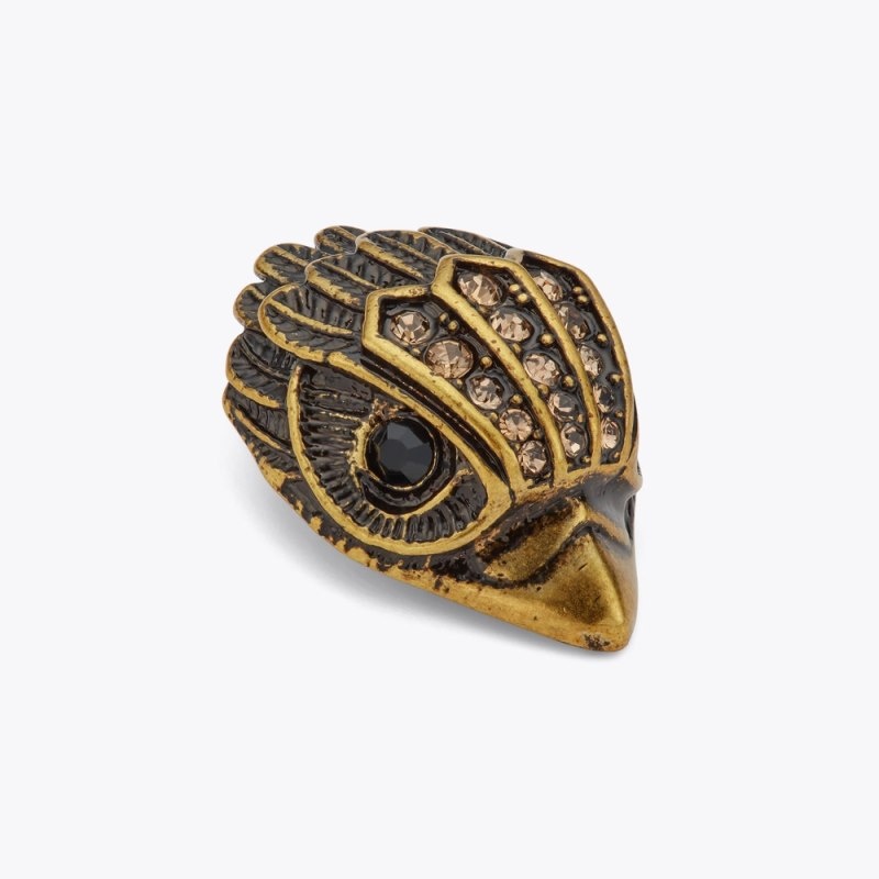 Kurt Geiger Small Eagle Earrings Aurii | QJYJ9590