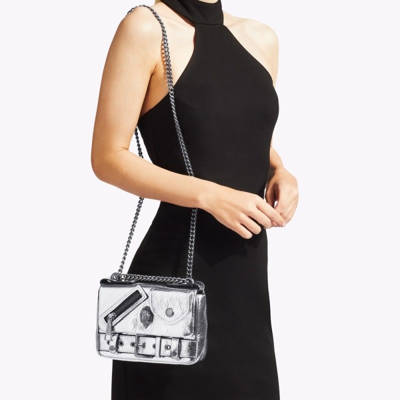 Kurt Geiger Small Hackney Argintii | KLZU8221