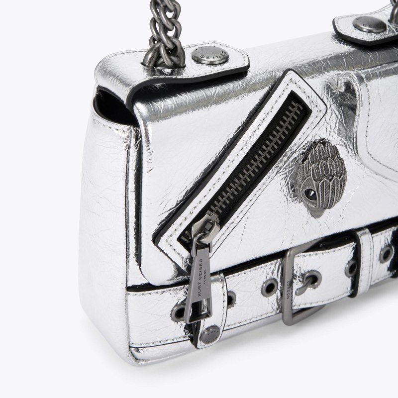 Kurt Geiger Small Hackney Argintii | KLZU8221