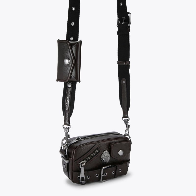 Kurt Geiger Small Hackney Camera Maro Inchis | GOBM9074