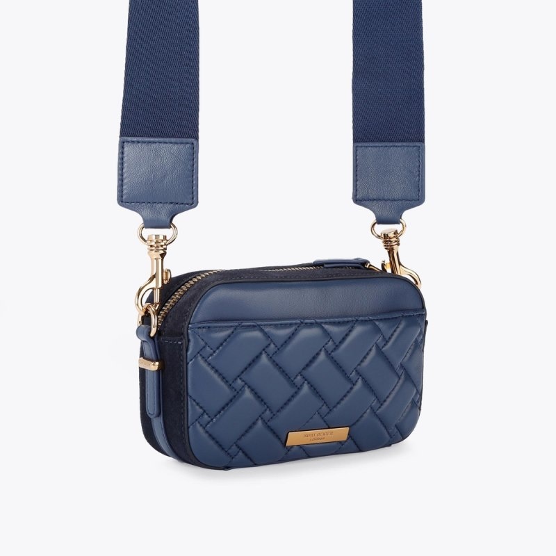 Kurt Geiger Small Kensington Albastri Inchis | HTCR3381