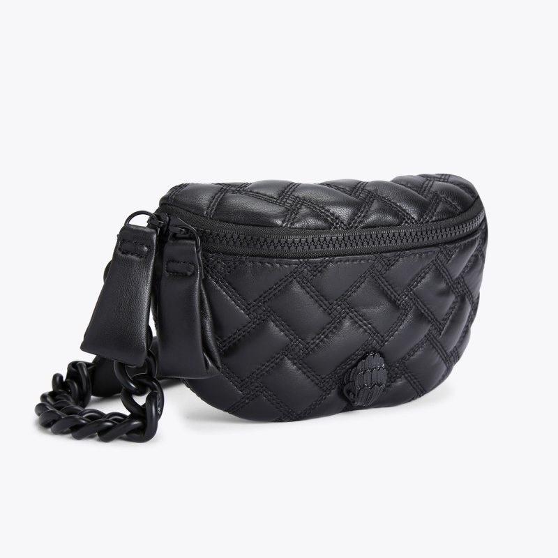 Kurt Geiger Small Kensington Drench Negrii | FZLY9577