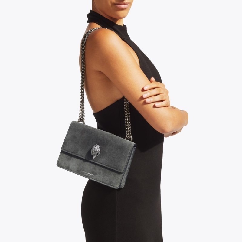 Kurt Geiger Small Piele Shoreditch Gri | RZZG7096