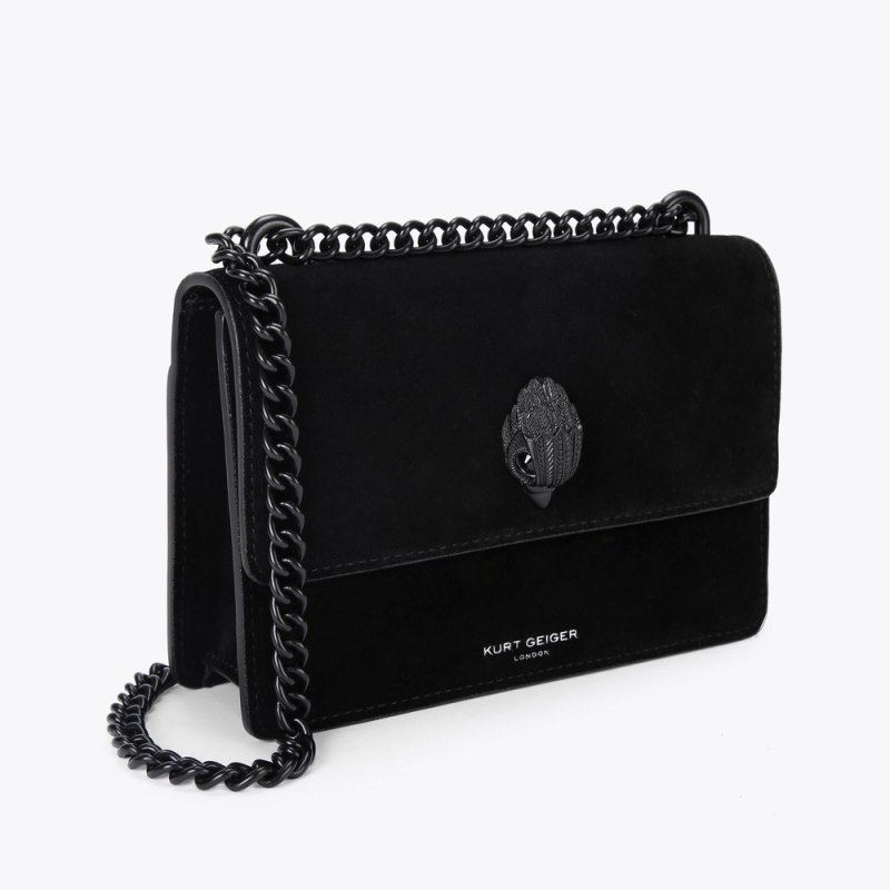 Kurt Geiger Small Piele Shoreditch Negrii | WQEB7505
