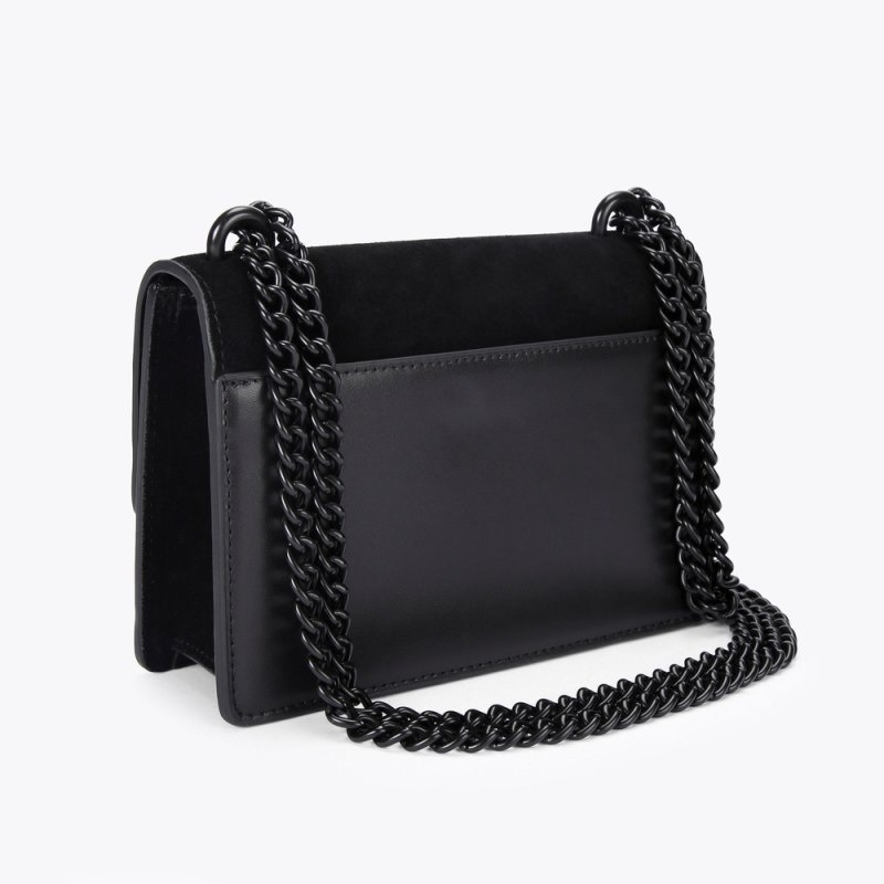 Kurt Geiger Small Piele Shoreditch Negrii | WQEB7505