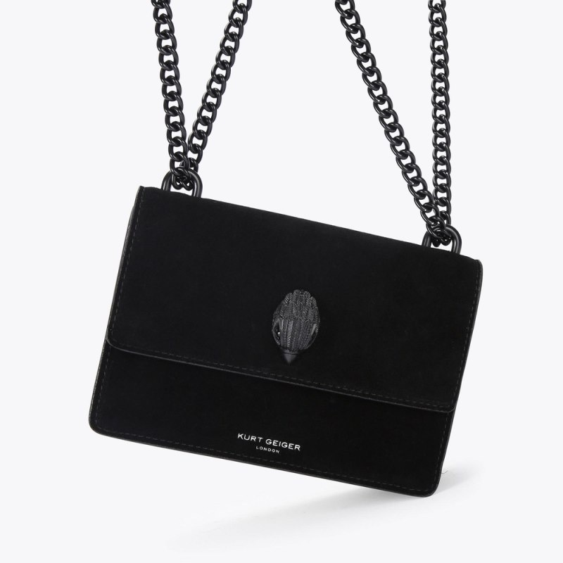 Kurt Geiger Small Piele Shoreditch Negrii | WQEB7505