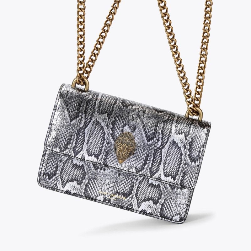 Kurt Geiger Small Printed Shoreditch Argintii | REXX1070