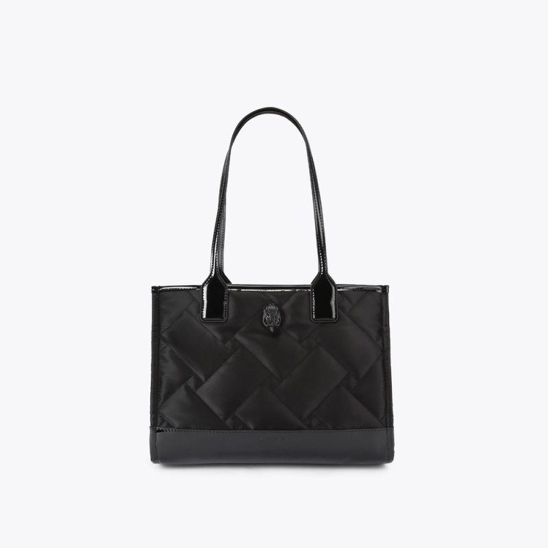 Kurt Geiger Small Recycled Drench Shopper Negrii | ZTHT5651