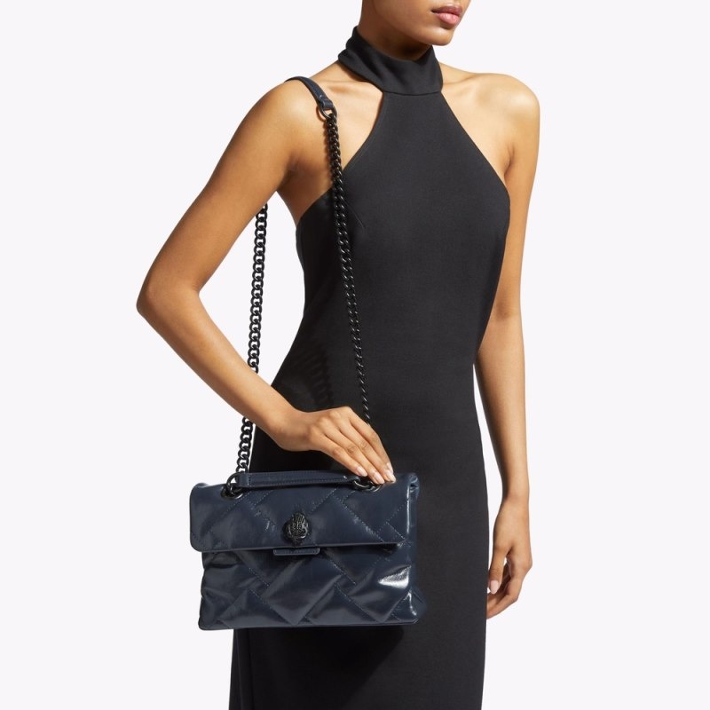Kurt Geiger Soft Kensington Albastri Inchis | PABN0659