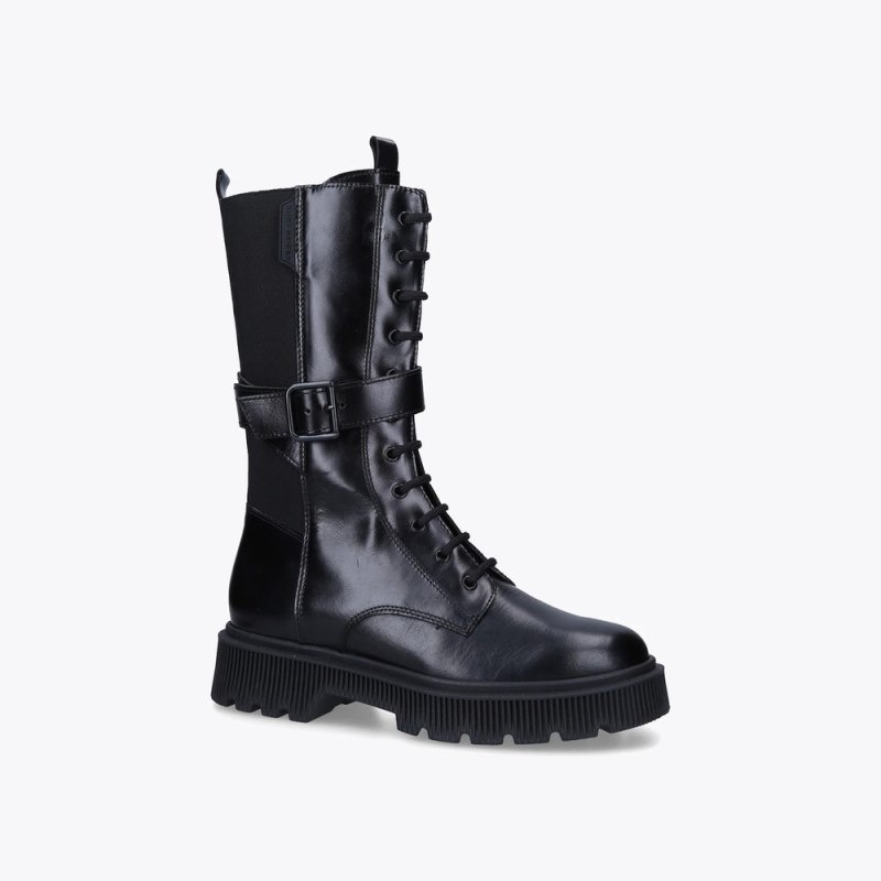 Kurt Geiger Stint Dantela Up Negrii | FYOU0067