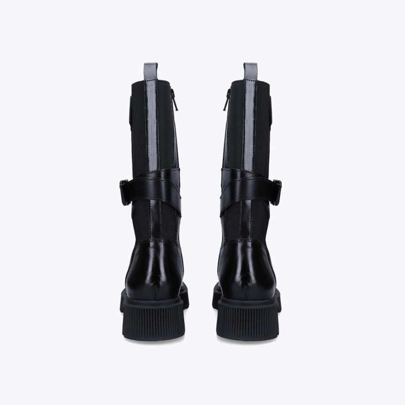 Kurt Geiger Stint Dantela Up Negrii | FYOU0067