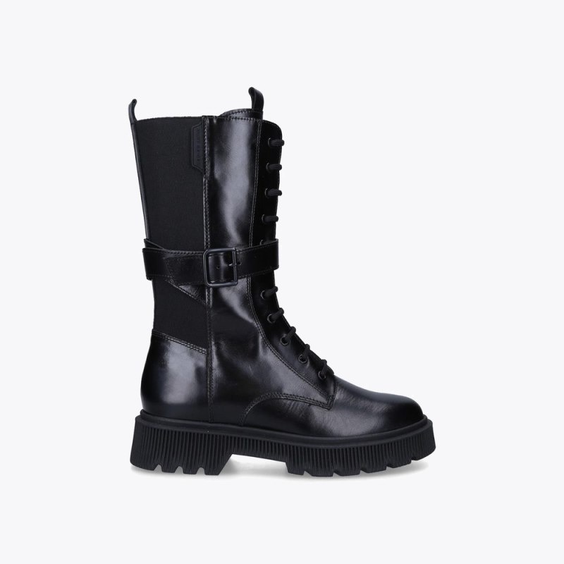 Kurt Geiger Stint Dantela Up Negrii | FYOU0067