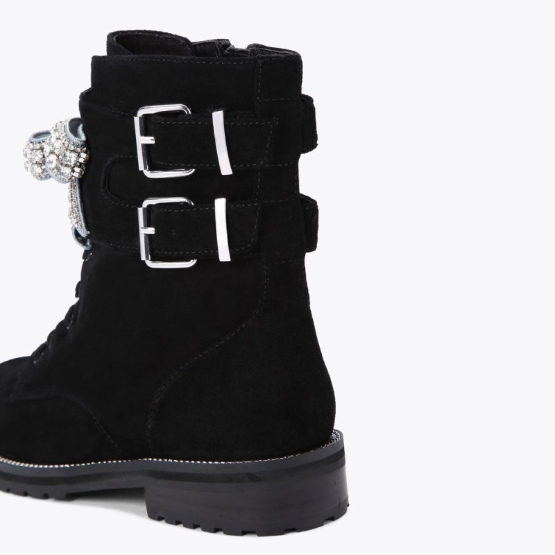 Kurt Geiger Sutton Bow Negrii | XIJH8629