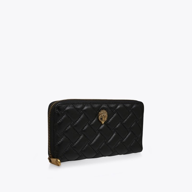 Kurt Geiger Zip Around Eagle Negrii | LTZG2693