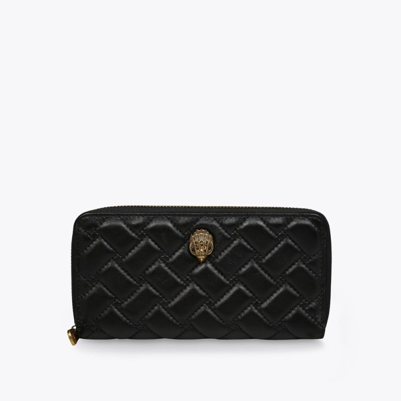 Kurt Geiger Zip Around Eagle Negrii | LTZG2693